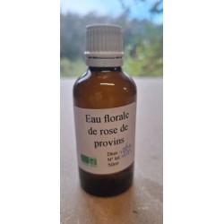 Eau florale de rose de provins